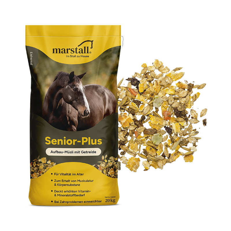 Müsli Senior plus – für ältere Pferde, 20 kg