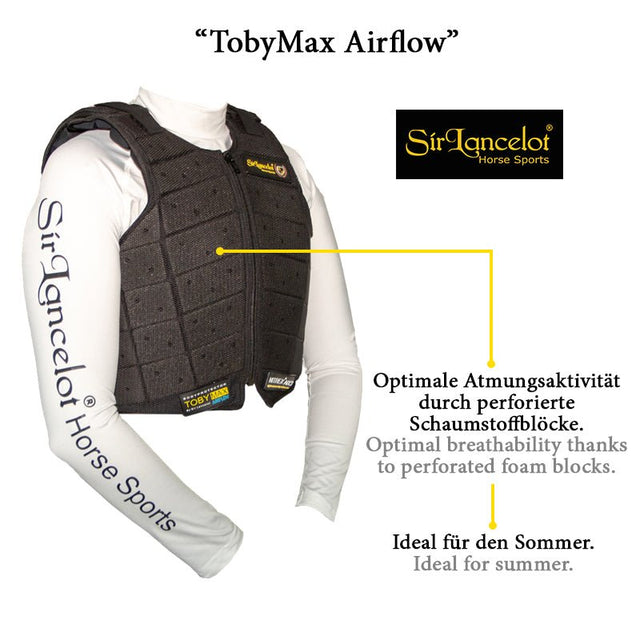 Sicherheitsweste "TobyMax Airflow" Summer Level 3 - IQ Horse