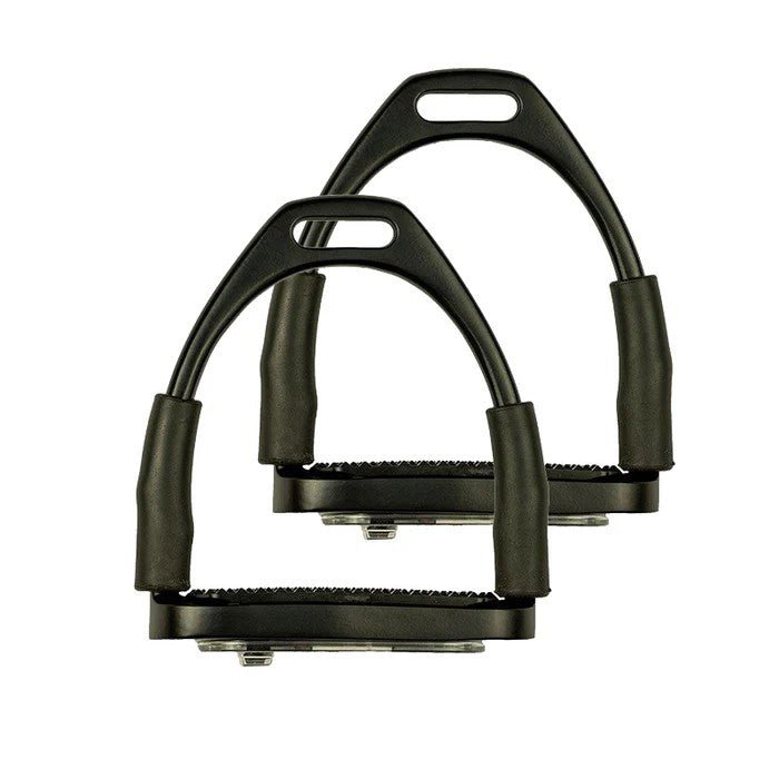 Safety-Flex Steigbügel / Schwarz Matt - IQ Horse