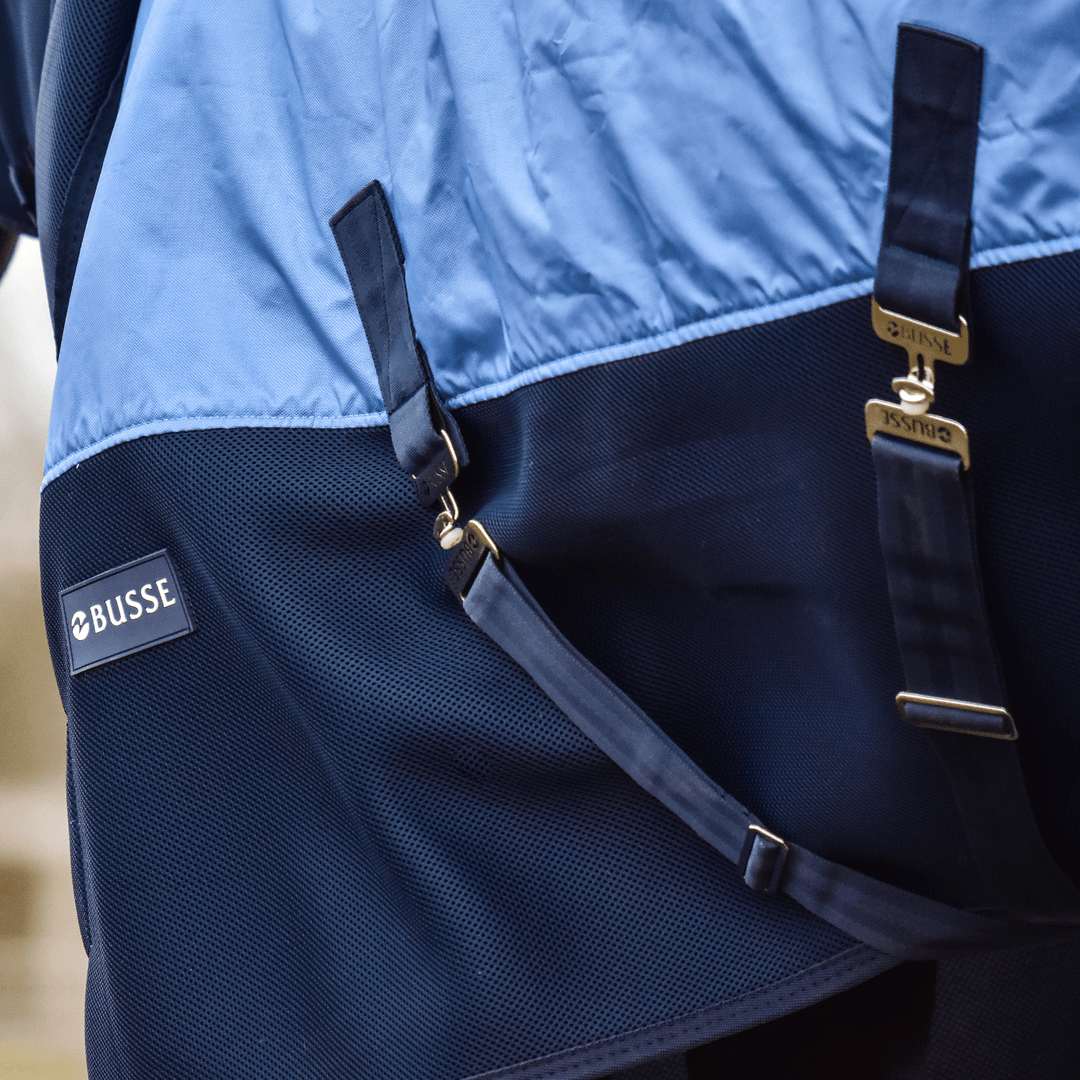 Outdoordecke 3D AIR RAIN, Eisblau - IQ Horse