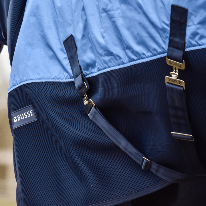 Outdoordecke 3D AIR RAIN, Eisblau - IQ Horse