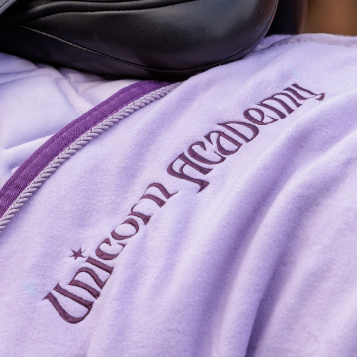 Abschwitzdecke Unicorn Academy – Fleece
