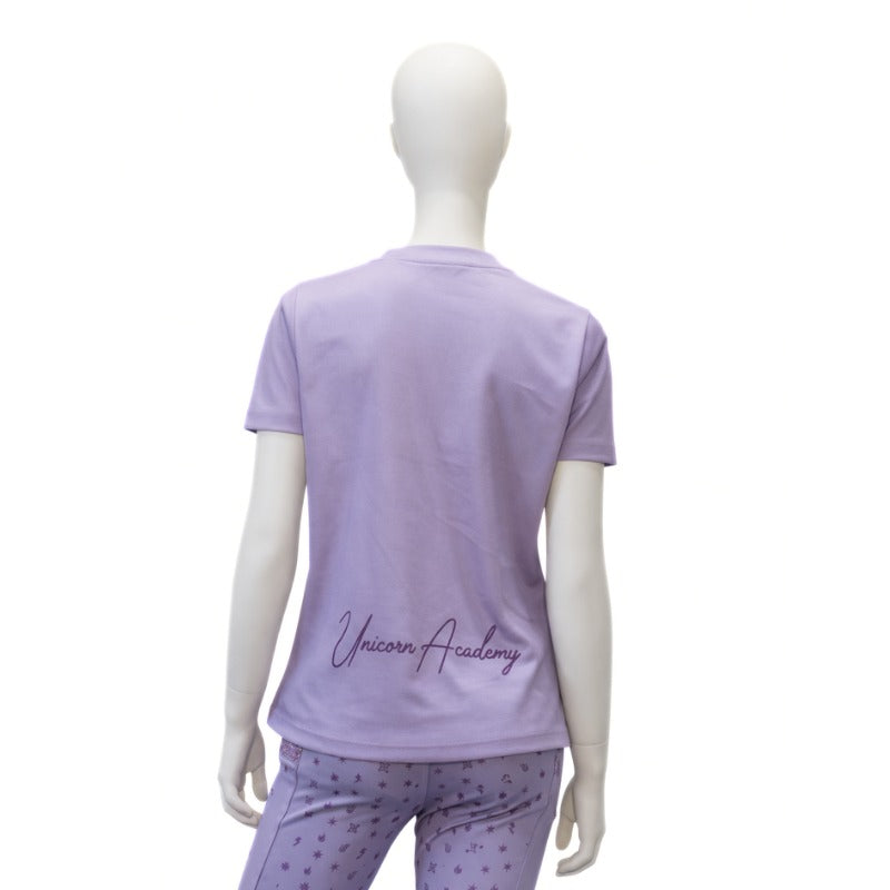 Kinder-T-Shirt Unicorn Academy – Glitzer