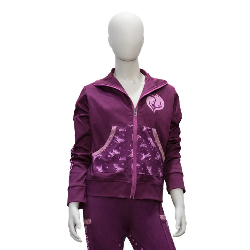 Kinderjacke Unicorn Academy – Glitzerbiese