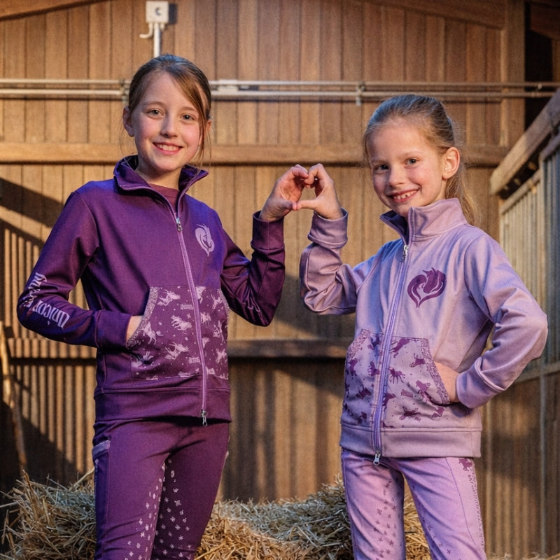 Kinderjacke Unicorn Academy – Glitzerbiese