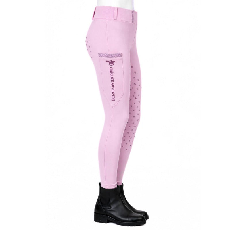 Kinder-Reitleggings Unicorn Academy – Vollbesatz