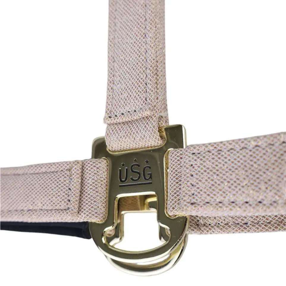 USG Glitzerhalfter ONYX – Halfter im Glitzer - Design - IQ Horse