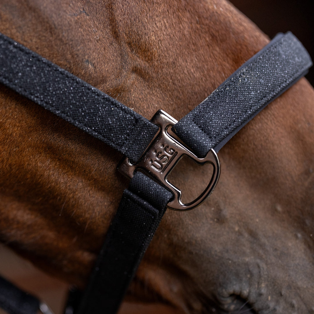 USG Glitzerhalfter ONYX – Halfter im Glitzer-Design