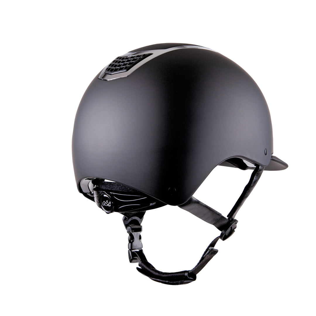 USG Reithelm Comfort Profi 2.0, schwarz – sicher & sportlich