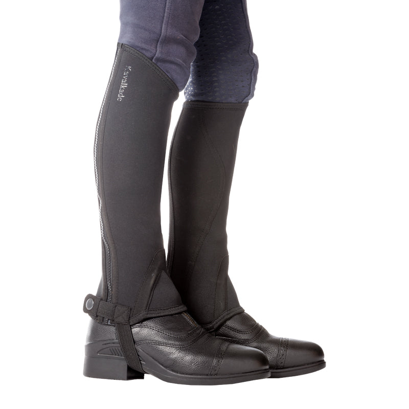 Kavalkade  Wadenchaps "Lasse Kids" - Neopren - RV nach unten