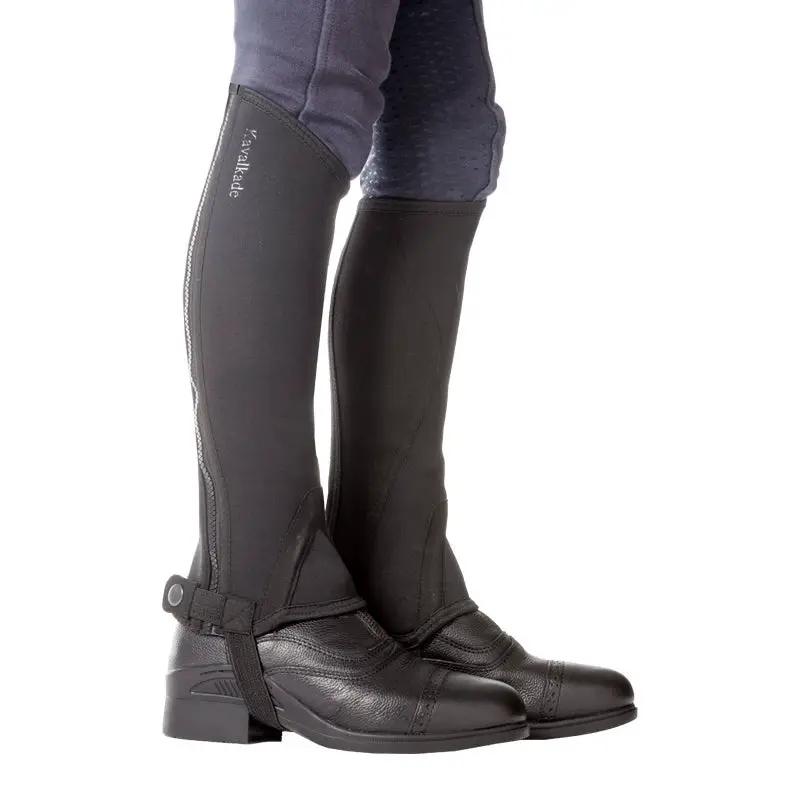 Kavalkade Wadenchaps "Lasse Kids" - Neopren - RV nach unten - IQ Horse