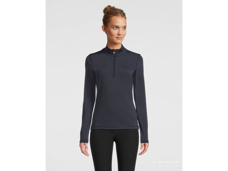 PS of Sweden Trainingsshirt/ Base Layer Willow, navy - IQ Horse