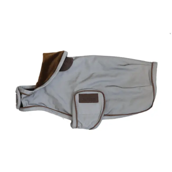 Hundemantel reflektierend &amp; Wasserabweisend, Silber - IQ Horse