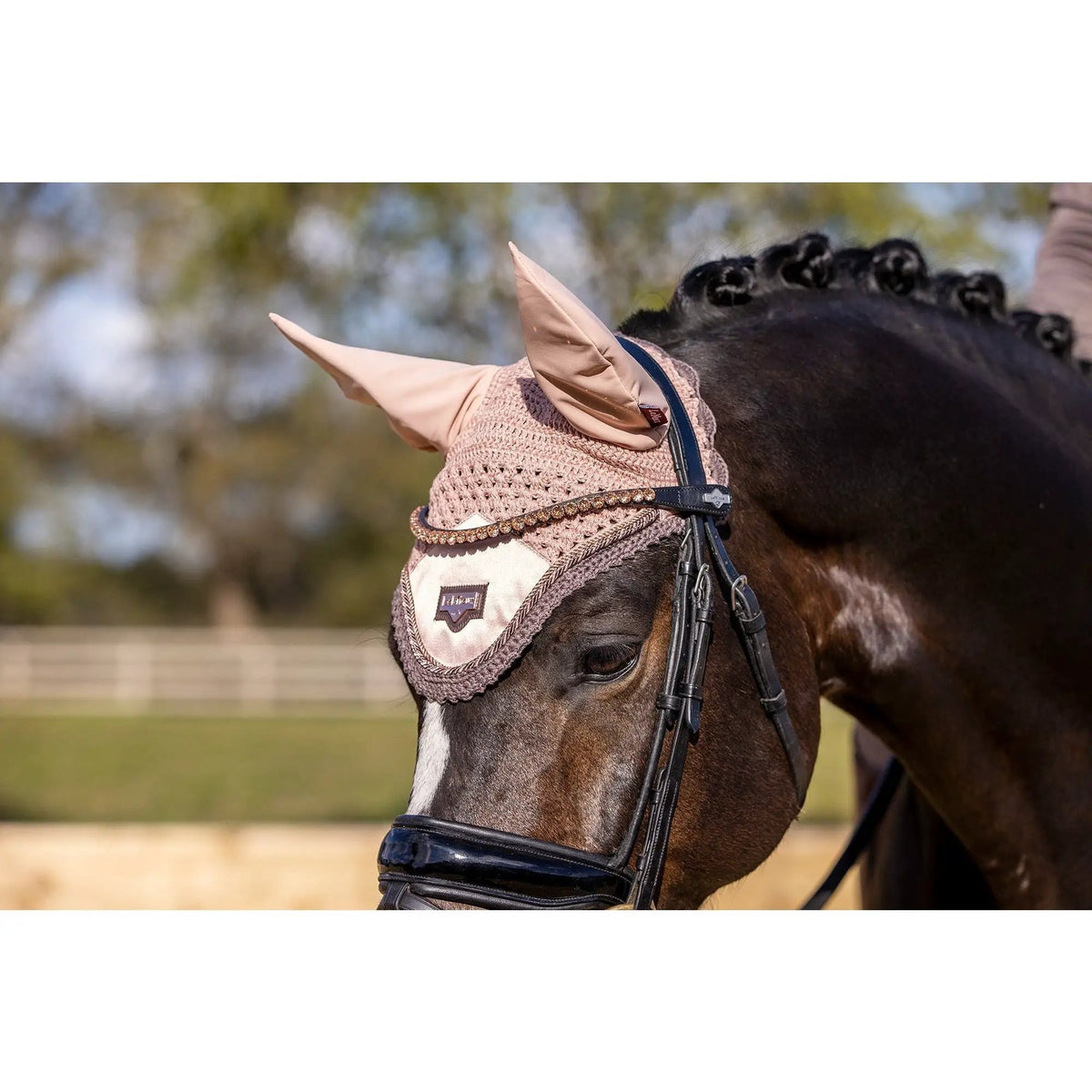 LeMieux Fliegenmütze Loire, Rosé - IQ Horse