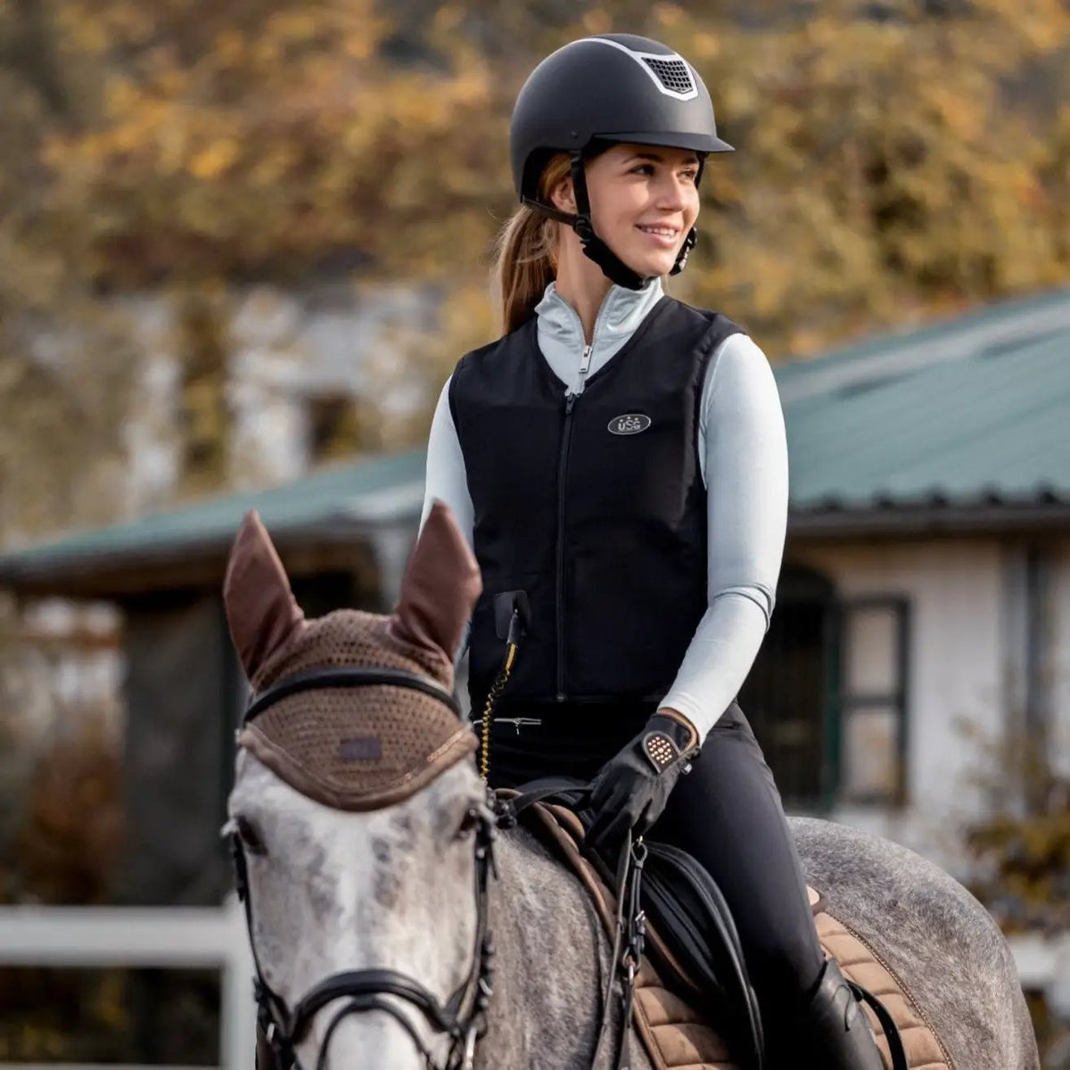 USG AIXPLORER Cordura® Airbag - Weste - IQ Horse