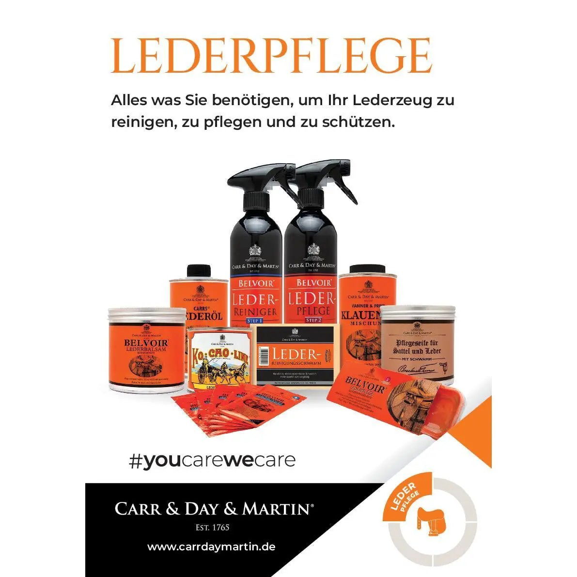 Carr & Day & Martin Belvoir Step - 1 Lederreinigungshandschuh - IQ Horse