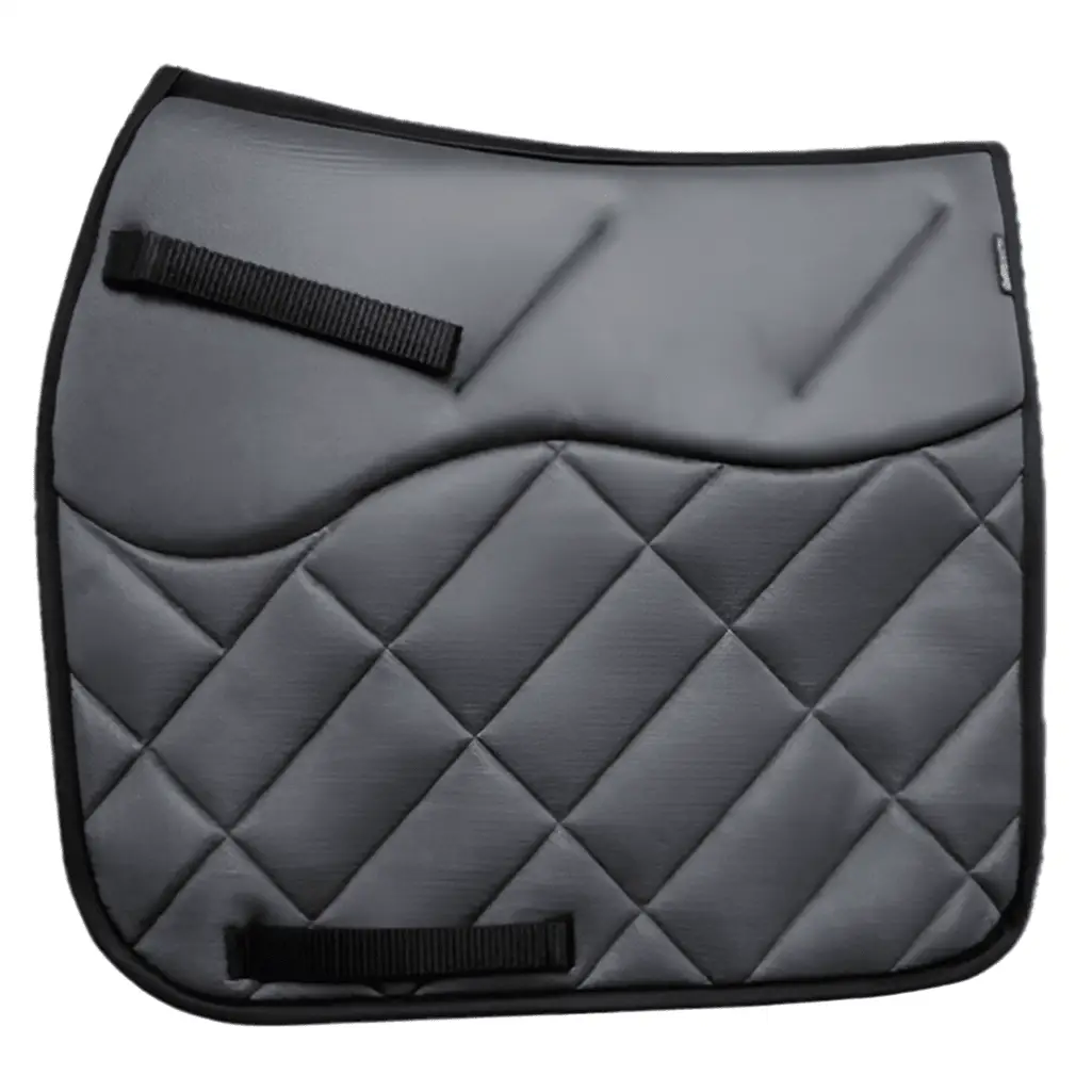 Dressur Schabracke Comfort, schwarz/mit Antirutsch - IQ Horse