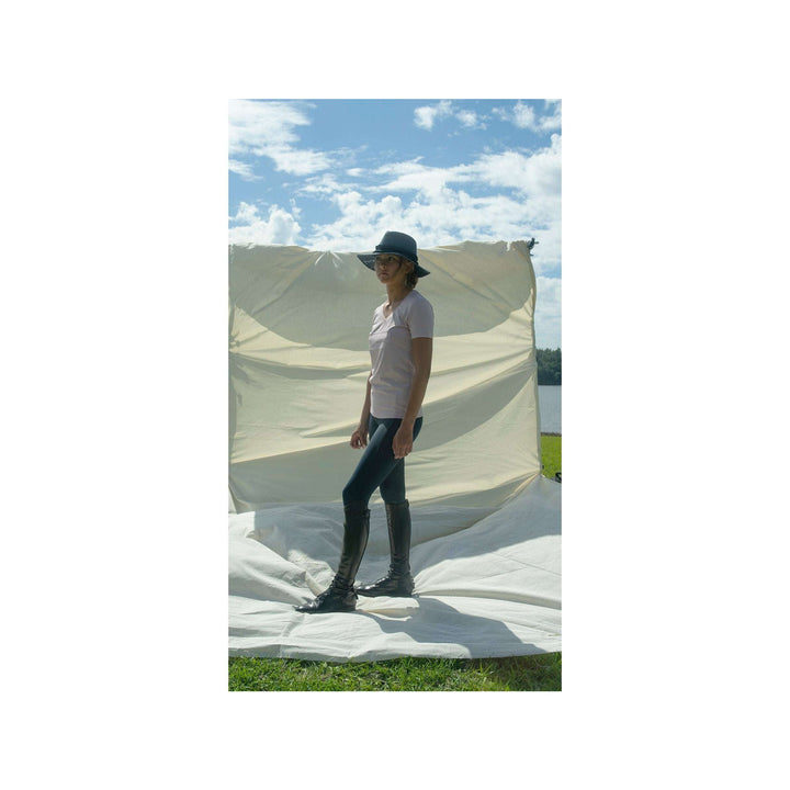 Kingsland KLluna T-Shirt Damen Satin Print, Lilac - IQ Horse