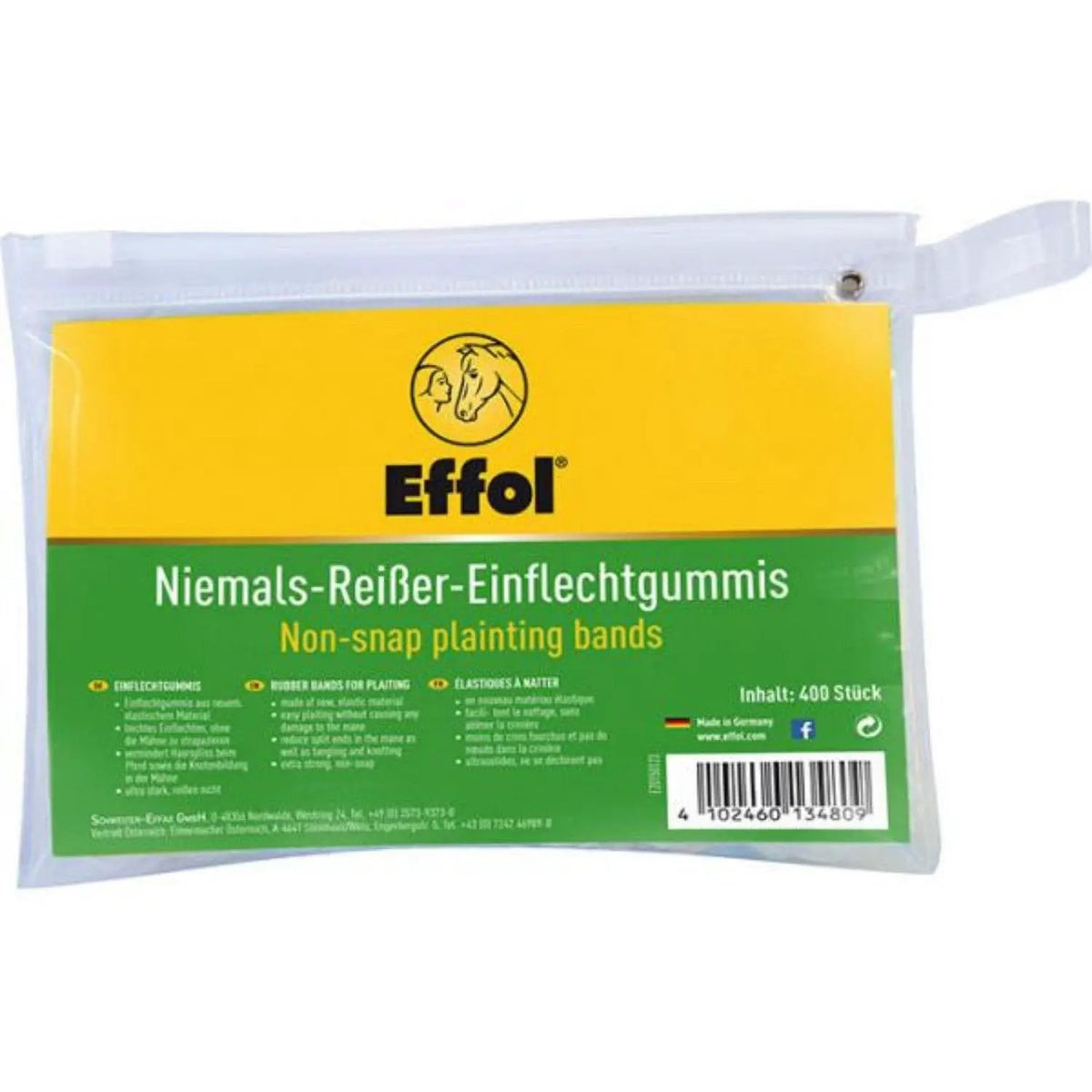 Effol, Einflechtgummis, Niemals Reißer, 400st. - IQ Horse