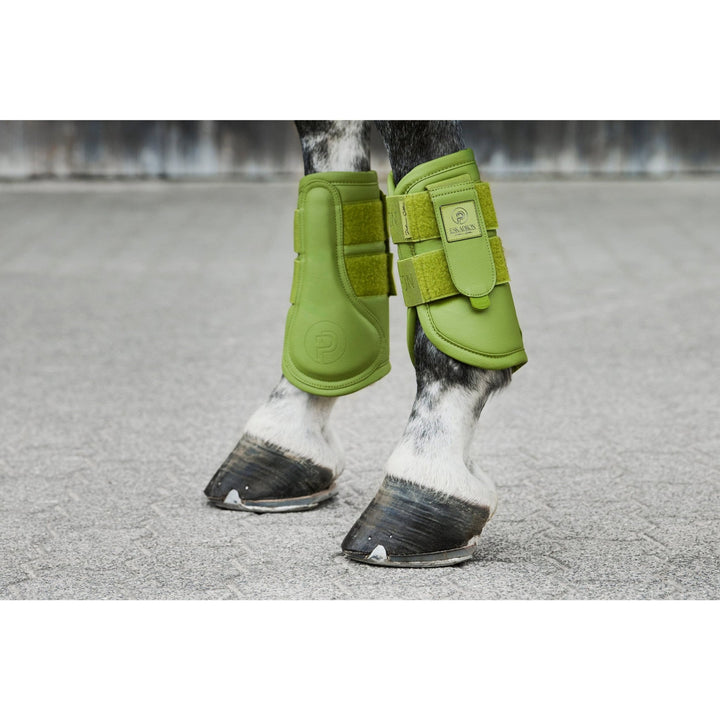 Eskadron Gamaschen FAUX LEATHER PLATINUM 24, moss green - IQ Horse