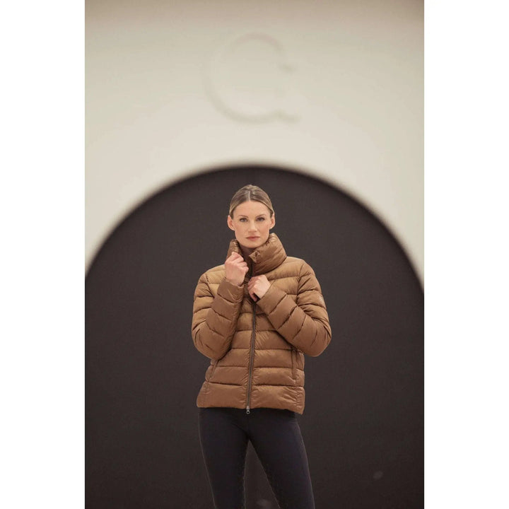 Jacke QUILT - JACKET HERITAGE 24, Almond - IQ Horse