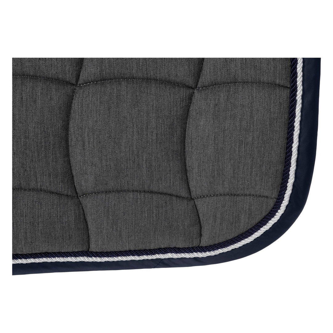 Eskadron Dressur Schabracke PERFORMANCE CONTRAST Basics, ANTHRACITE MELANGE - IQ Horse