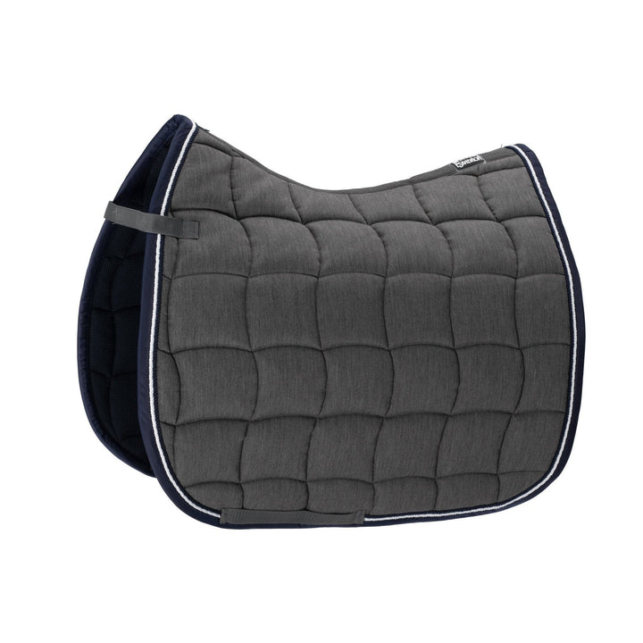 Eskadron Dressur Schabracke PERFORMANCE CONTRAST Basics, ANTHRACITE MELANGE - IQ Horse