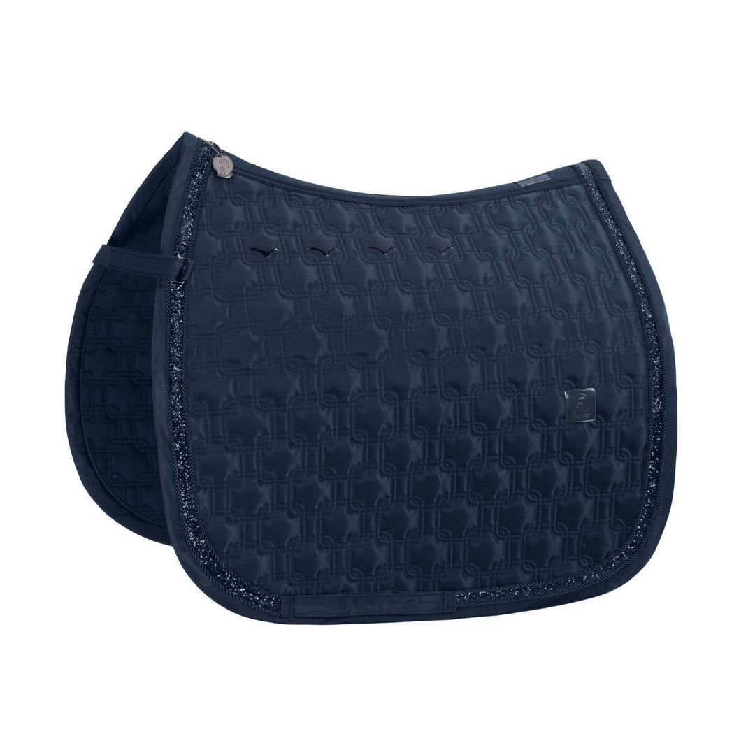 Dressurschabracke HIGHGLOSS CHAIN JEWEL PLATINUM 24 - IQ Horse