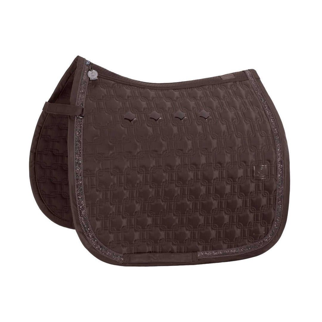 Dressurschabracke HIGHGLOSS CHAIN JEWEL PLATINUM 24 - IQ Horse