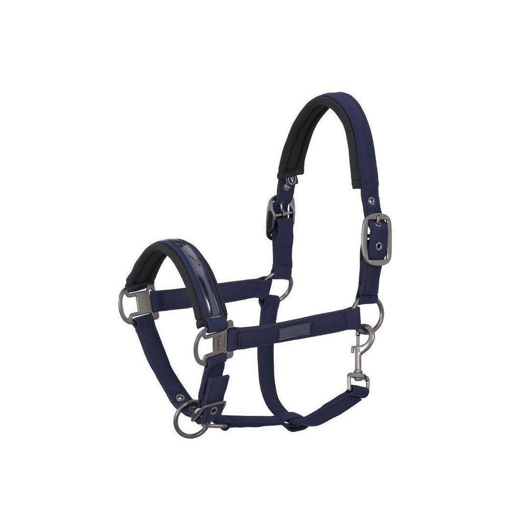 Eskadron Halfter DOUBLEPIN SOFTSHELL Classic Sports 21 S/S, navy - IQ Horse