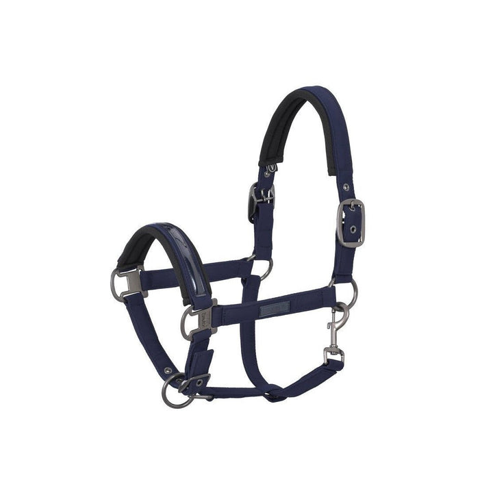 Eskadron Halfter DOUBLEPIN SOFTSHELL Classic Sports 21 S/S, navy - IQ Horse