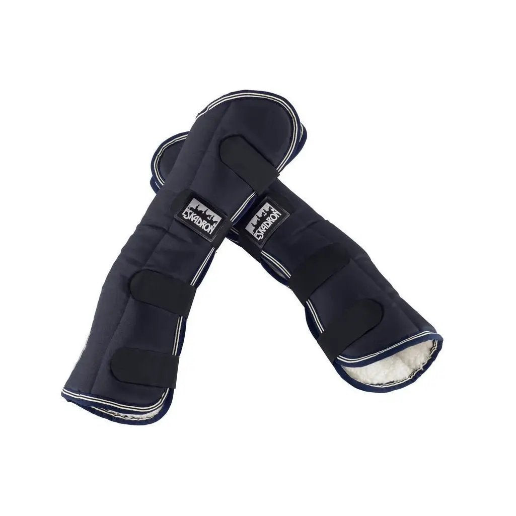Eskadron Transportgamaschen PRO TRAVELLER, hinten, nightblue - IQ Horse