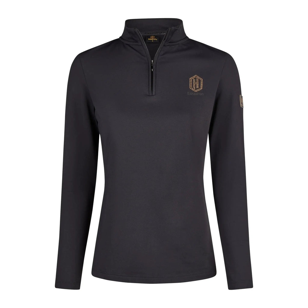 Eskadron Half - Zip Shirt Heritage 24, Schwarz - IQ Horse