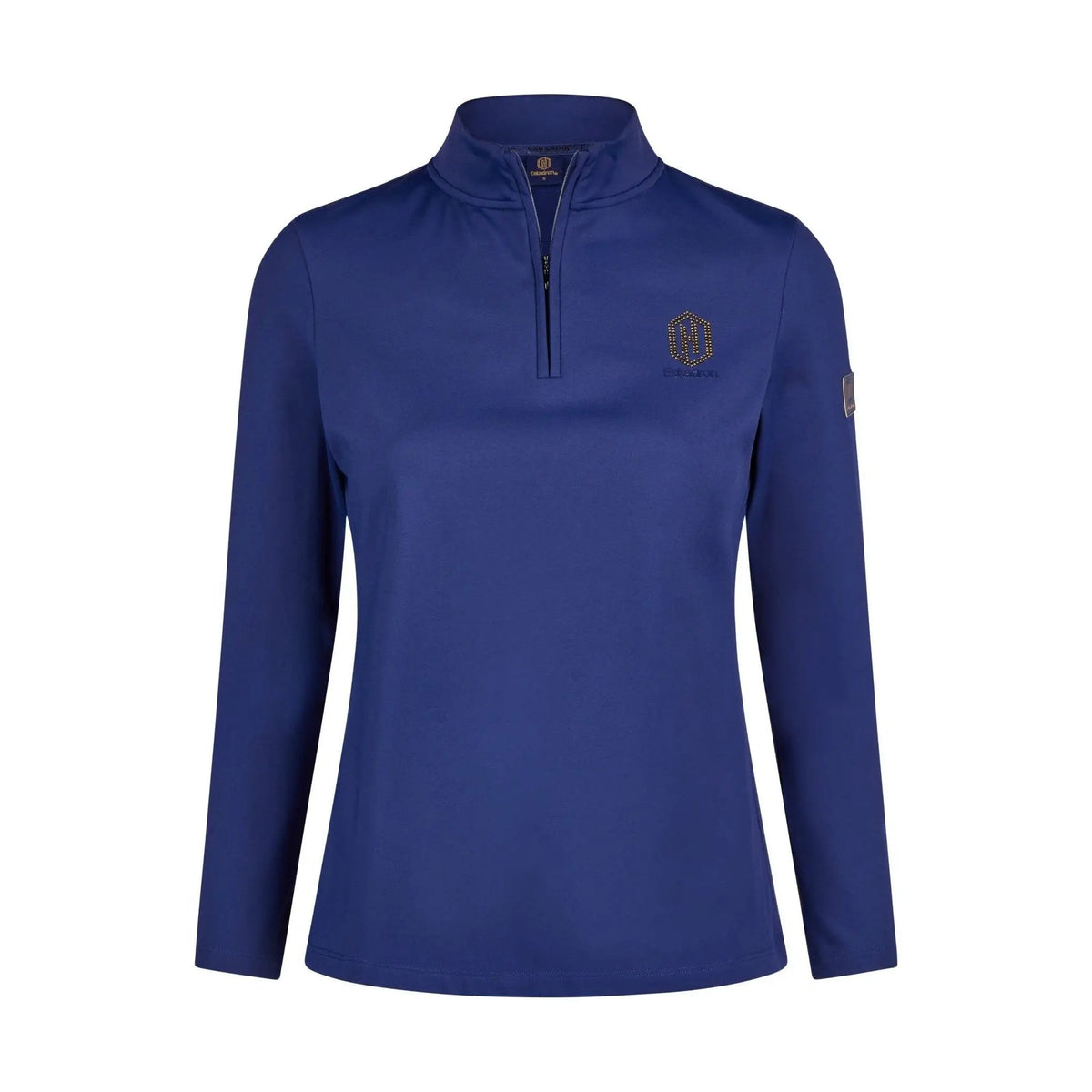 Eskadron Half - Zip Shirt Heritage 24, True Blue - IQ Horse