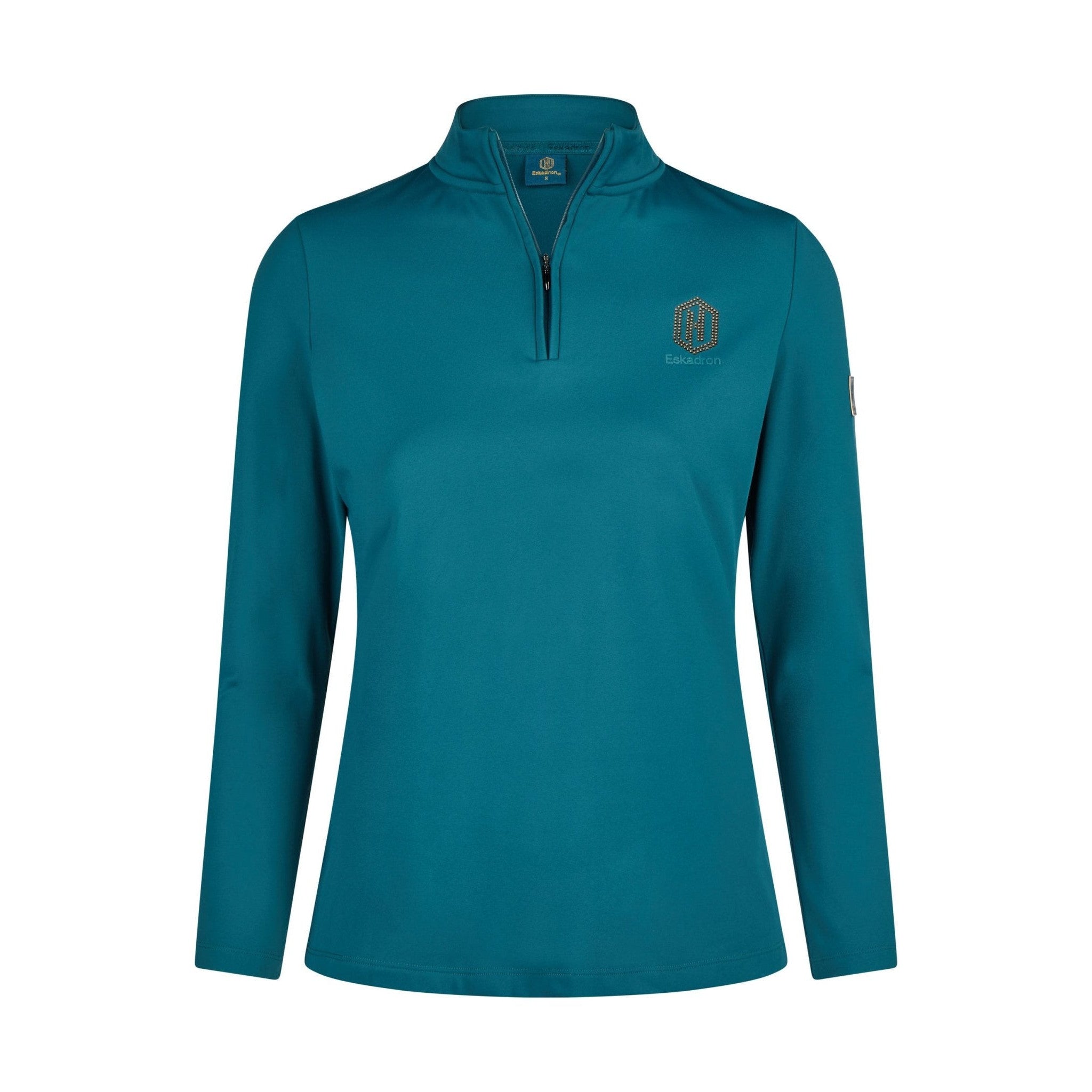 Eskadron Half-Zip Shirt Heritage 24, Vintage Green - IQ Horse