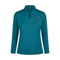 Unisex-Funktionsshirt Half-Zip Heritage – Vintage Green