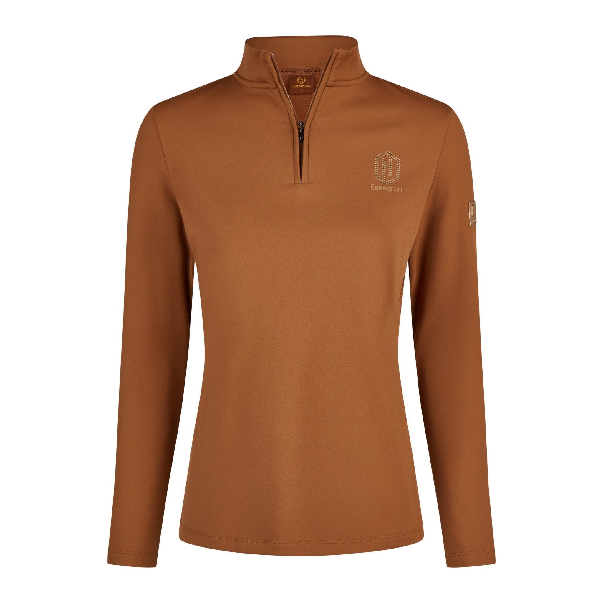 Eskadron Half-Zip Shirt Heritage 24, Almond - IQ Horse