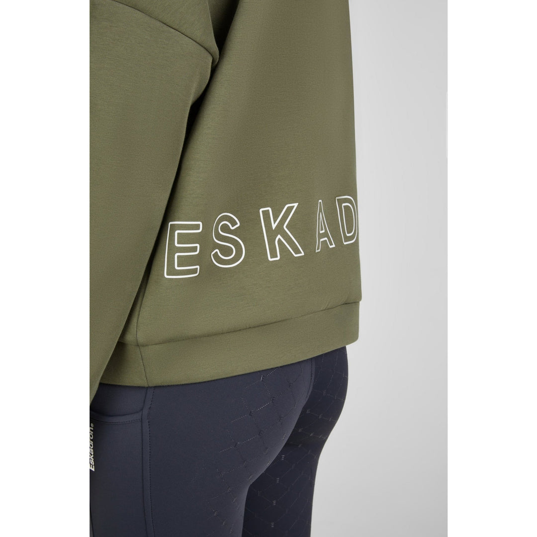 Eskadron Shirt HOOD Classic Sports 25, dusty olive - IQ Horse
