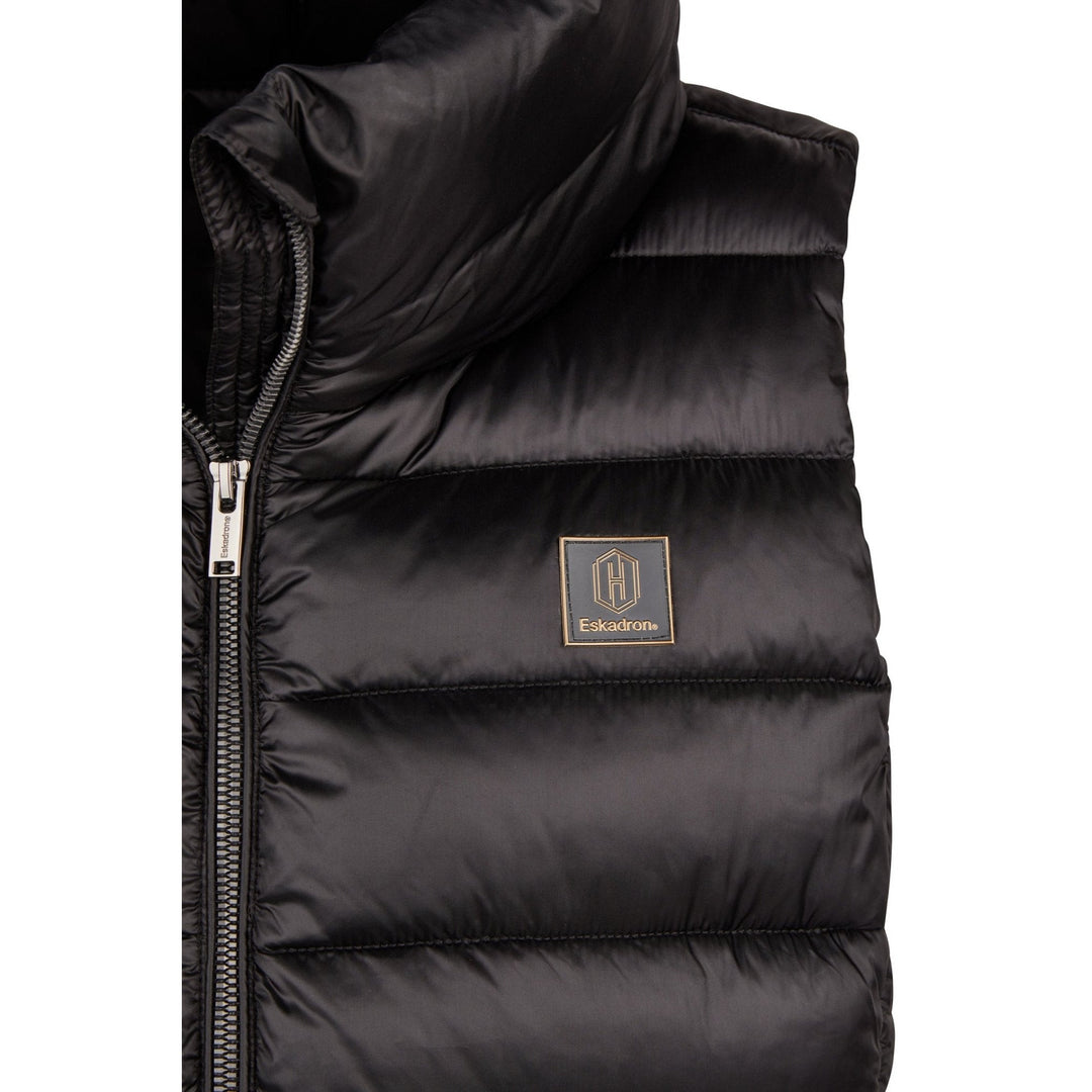 Weste QUILT-WAISTCOAT HERITAGE 24, Schwarz - IQ Horse