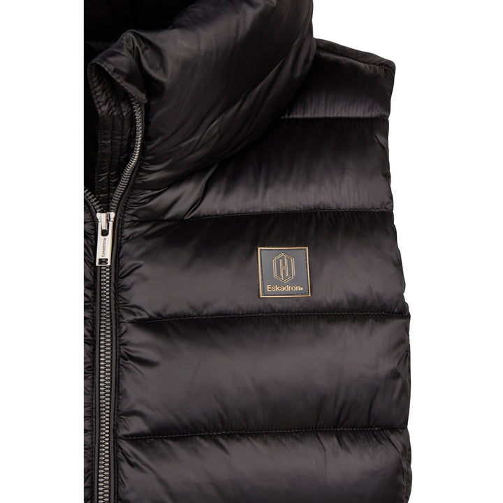 Weste QUILT-WAISTCOAT HERITAGE 24, Schwarz - IQ Horse