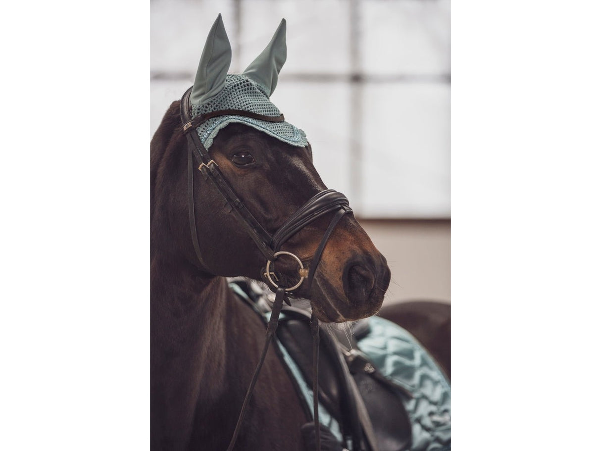 Eskadron Fliegenohren CRYSTAL Classic Sports 21 S/S, balsamgreen - IQ Horse