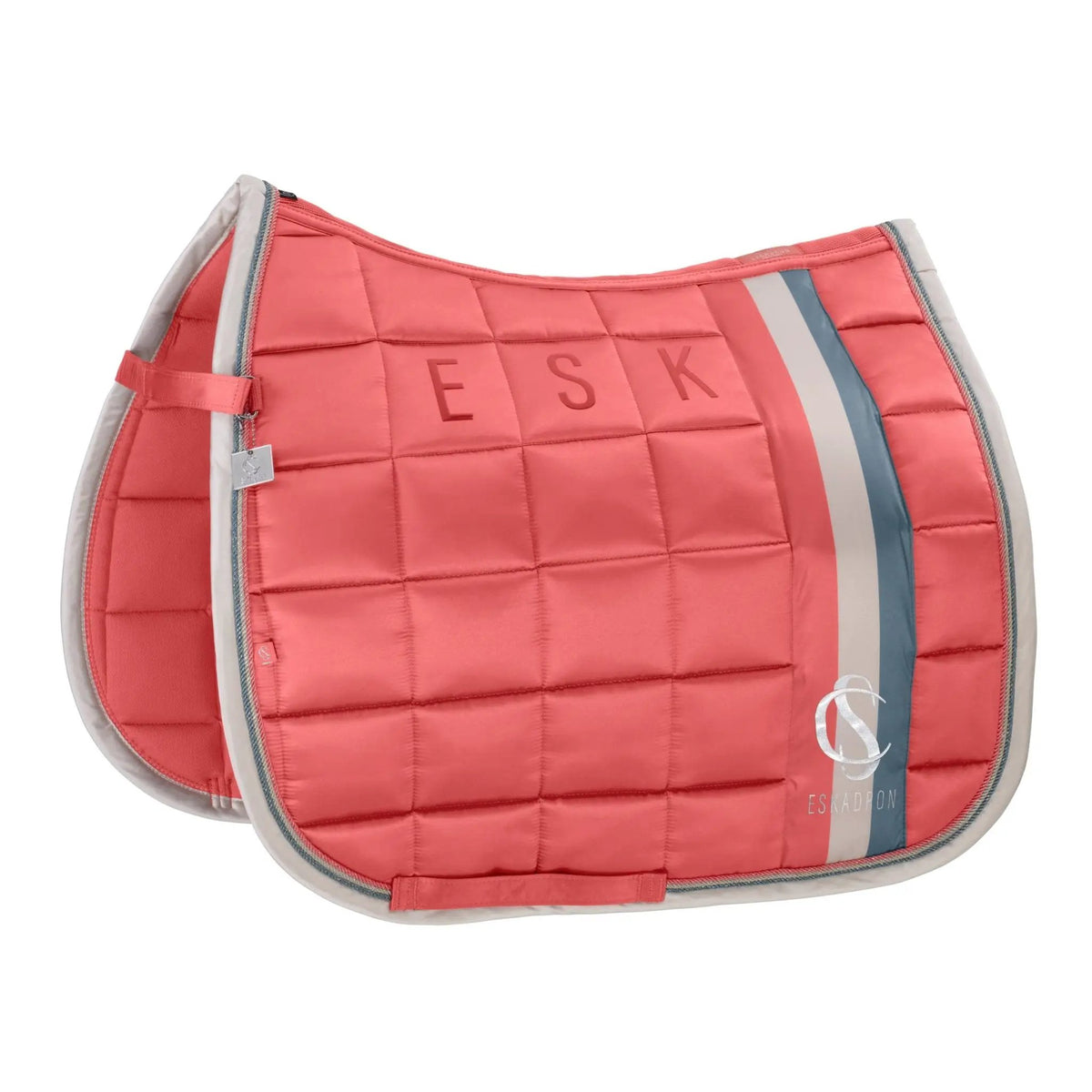 Eskadron Dressurschabracke BIG SQUARE MATTGLOSS Classic Sports 25, coral blossom - IQ Horse