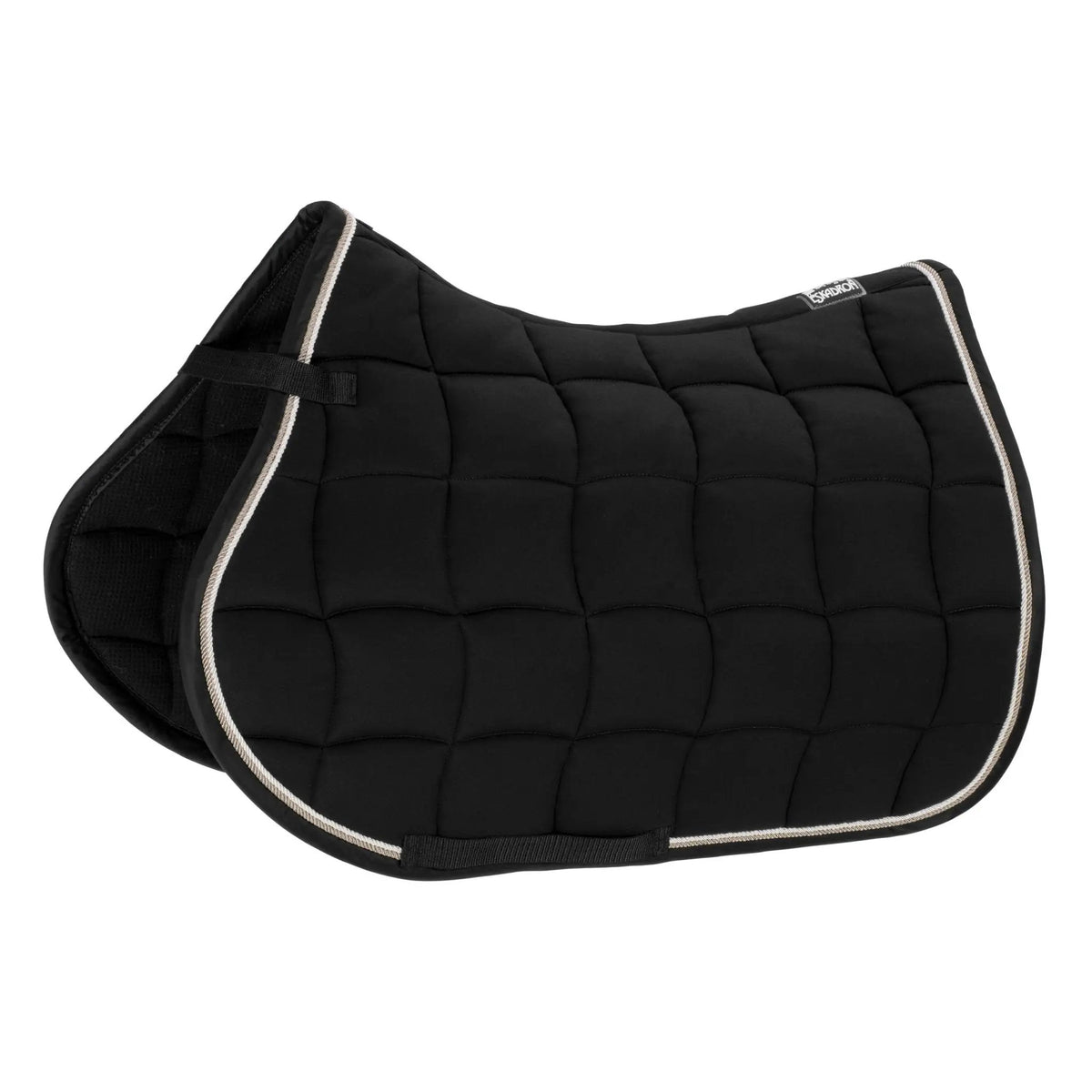 Eskadron Vielseitigkeitsschabracke PERFORMANCE CONTRAST CORE, schwarz - IQ Horse