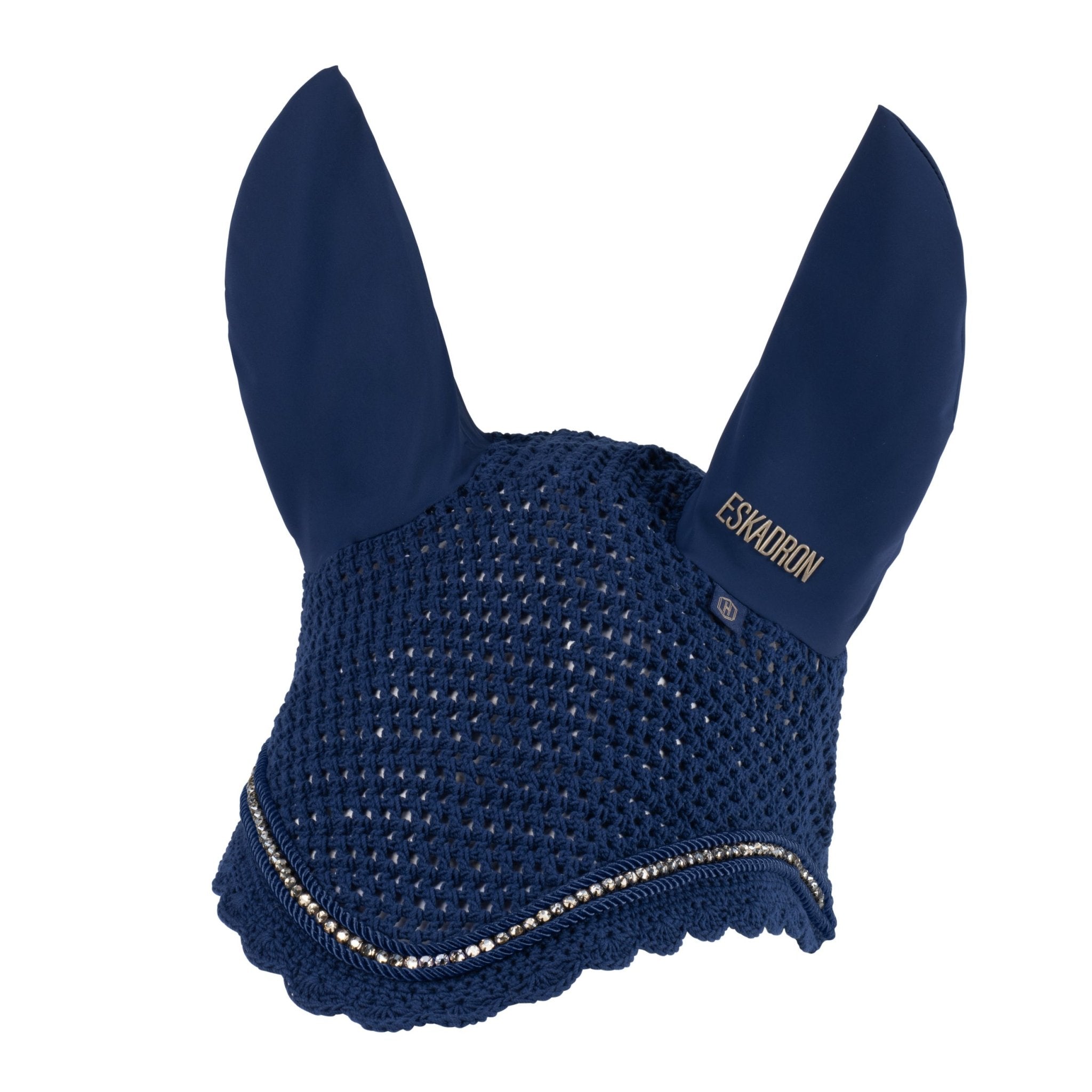 Eskadron Fliegenmützen CRYSTAL Heritage 24, Atlantic Blue - IQ Horse