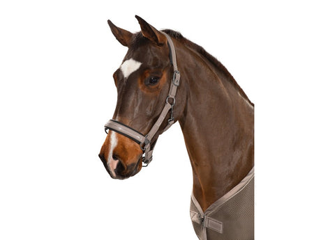 Eskadron Halfter DOUBLEPIN SOFTSHELL Classic Sports 21 S/S, tendertaupe - IQ Horse