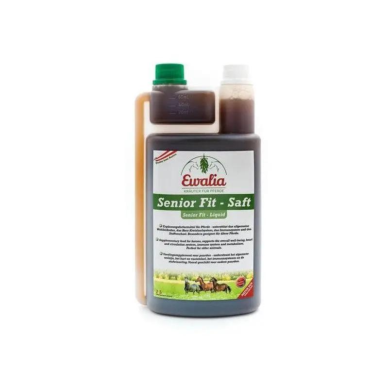 Ewalia Senior Fit Saft - Unterstützt das allgemeine Wohlbefinden, 1L - IQ Horse