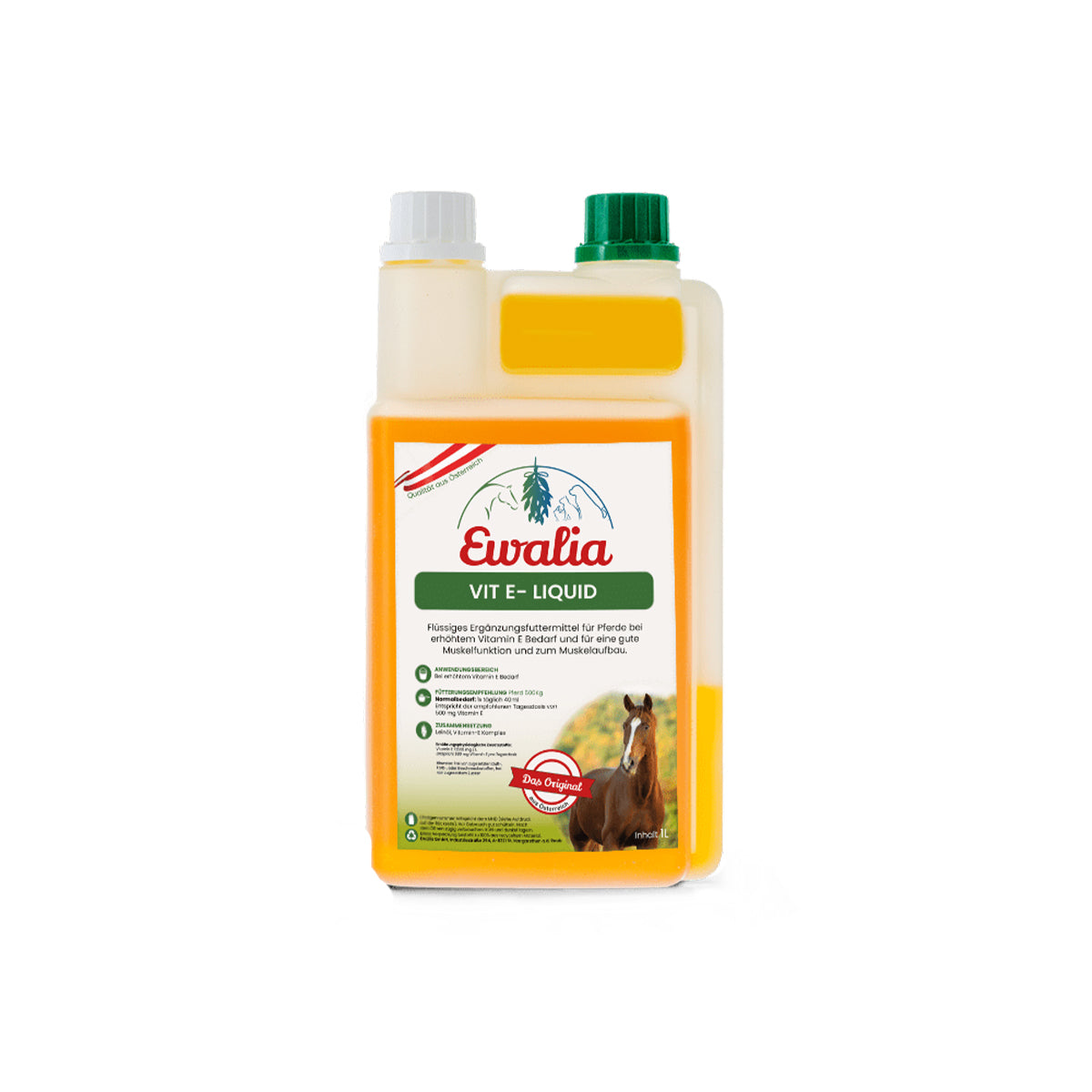 Ergänzungsfutter Vit E-Liquid – Vitamin E, 1 l