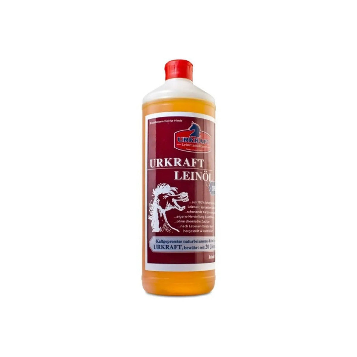 Urkraft - Leinöl Spezial - kaltgepresstes Leinöl in Lebensmittelqualität - IQ Horse