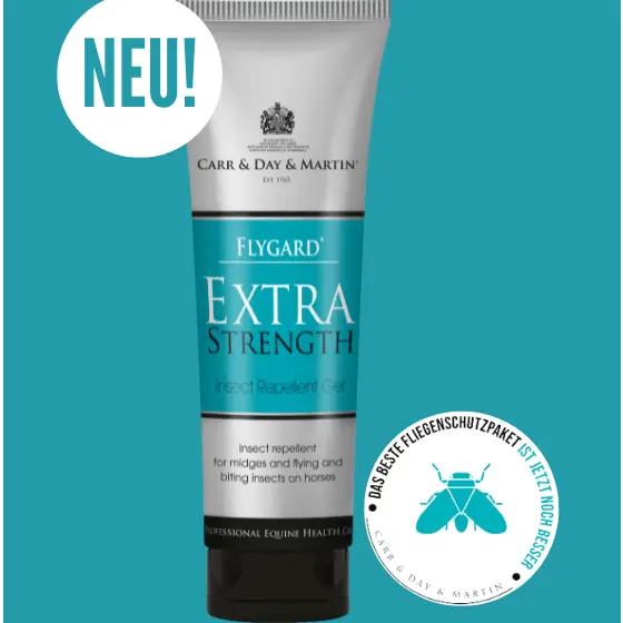 Flygard Extra Stark – Fliegengel für Pferde - IQ Horse
