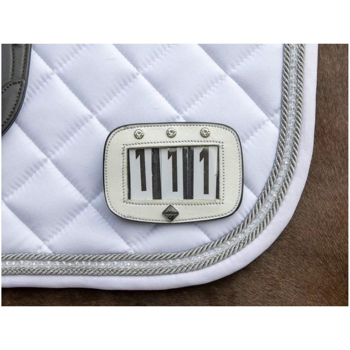 LeMieux VS - Schabracke "Diamante", weiß - IQ Horse